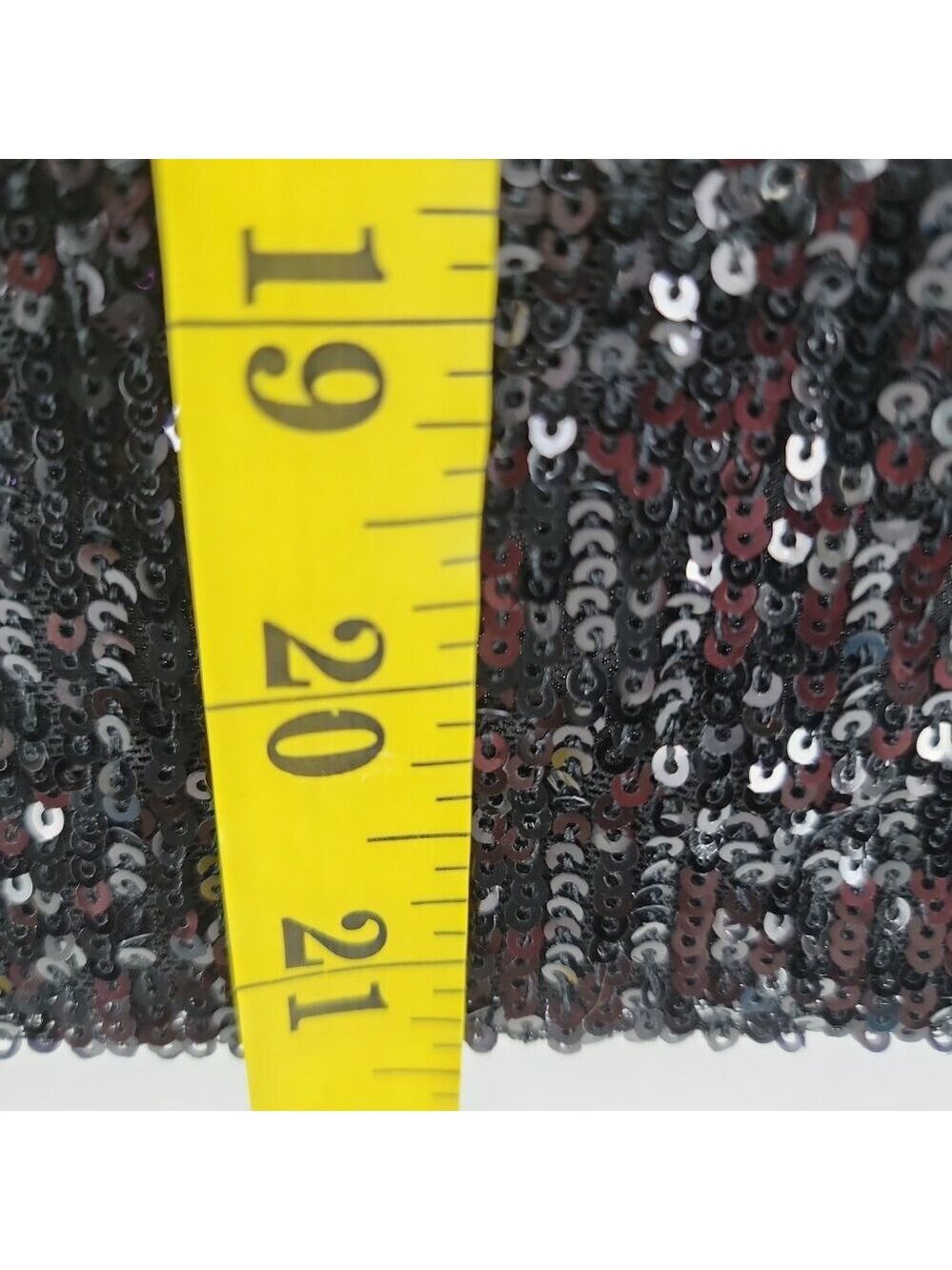 ⭐ Ophelia Roe Black Sequin Short Sleeve Top – Size S - Picture 12 of 12